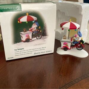 DEPT 56 ICY DELIGHTS 56808 NORTH POLE VILLAGE CHRISTMAS
